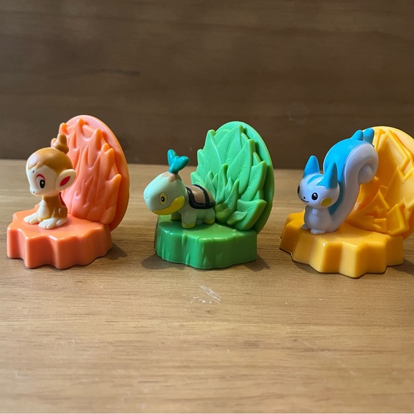 Chimchar, Turtwig , Pachirisu Pokemon Card Holders - Picture 2 of 8